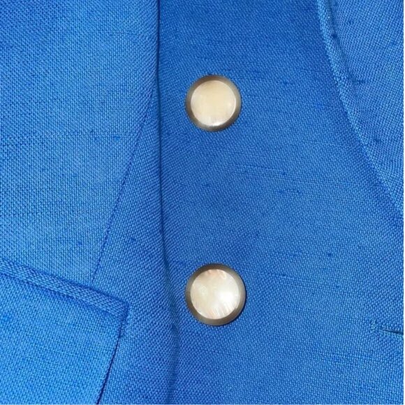 Veronica Beard Dickey Miller Jacket in Azure Blue Color - Picture 3 of 8